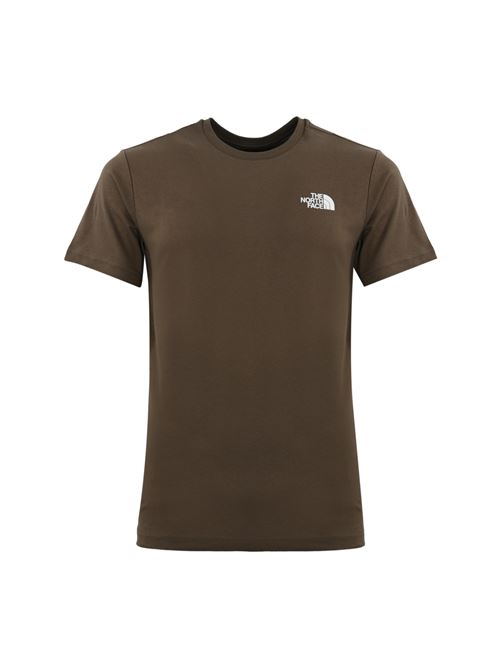 T-shirt Redbox in cotone marrone The North Face | NF0A87NP5EX1